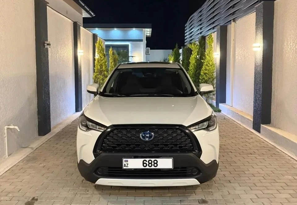 Rent a car in Baku Toyota Corolla Cross 2025